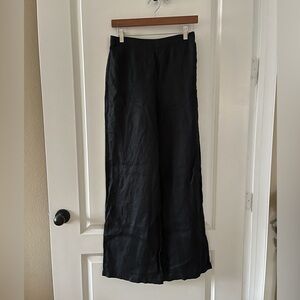 Magaschoni Black Wide Leg Pants